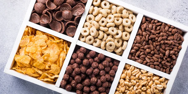 Quick breakfast cereals — Stock Photo, Image