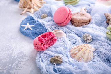 Çeşitli Badem Çerezler acıbadem kurabiyesi