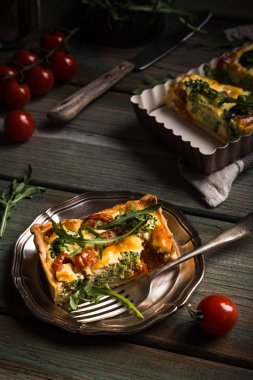 Lezzetli ev yapımı kiş dilim