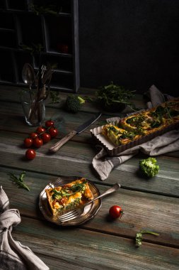 Lezzetli ev yapımı kiş dilim