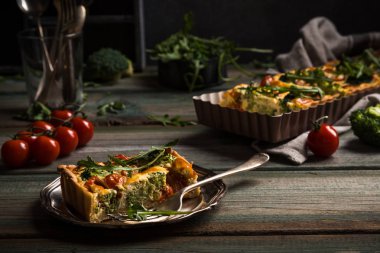 Lezzetli ev yapımı kiş dilim