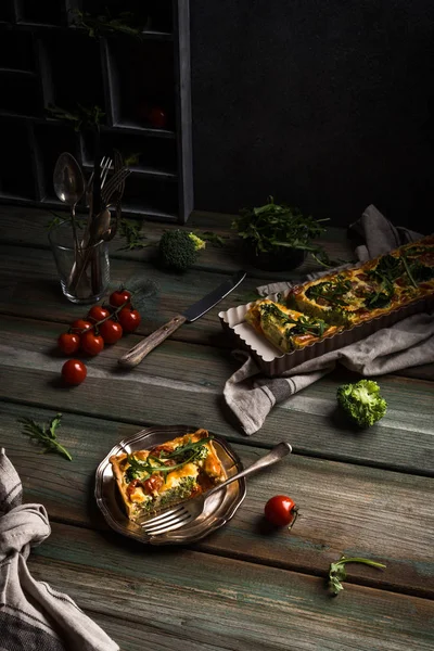 Lezzetli ev yapımı kiş dilim