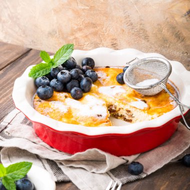 Lezzetli ev yapımı cheesecake