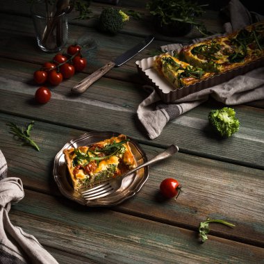 Lezzetli ev yapımı kiş dilim