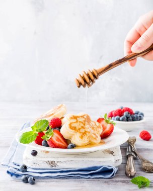 Viski krep ile Kahvaltı