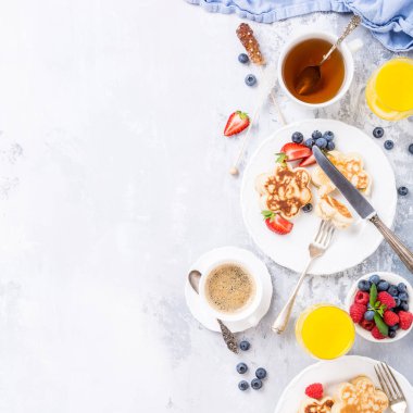 Viski krep ile Kahvaltı