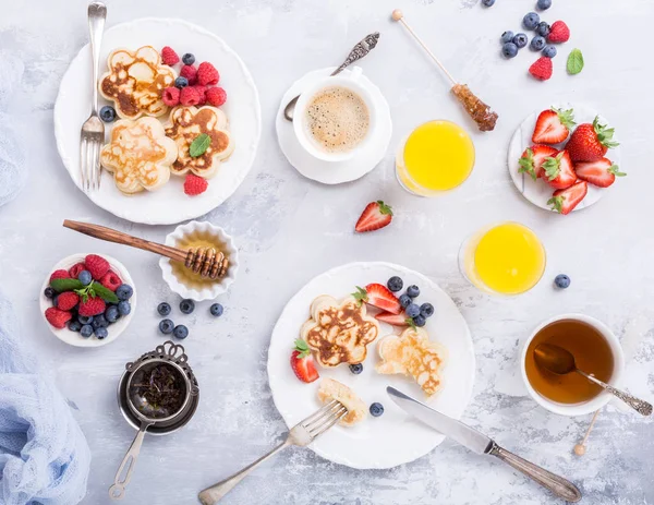 Viski krep ile Kahvaltı