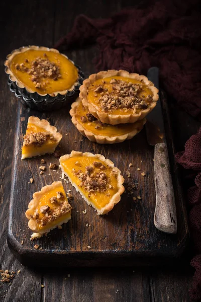 Mini torta di zucca — Foto Stock