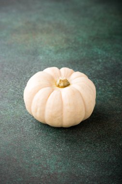 Şükran günü arka plan beyaz kabak ile