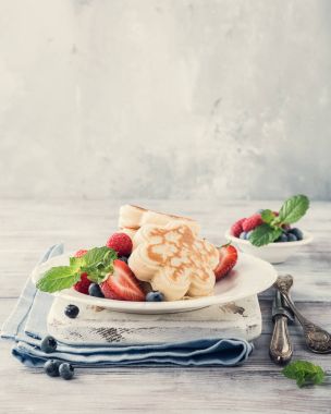 Viski krep ile Kahvaltı