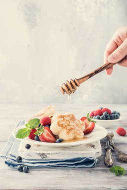 Viski krep ile Kahvaltı