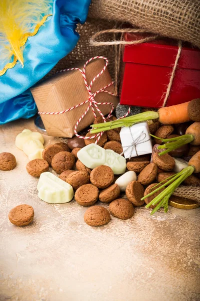 Férias holandesas Sinterklaas fundo — Fotografia de Stock