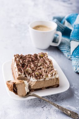 Semifreddo Kek kısmı
