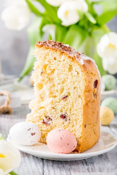 Wielkanoc prawosławna słodki chleb — Zdjęcie stockowe