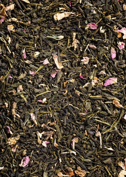 Πράσινο Τσάι φόντο — Φωτογραφία Αρχείου
