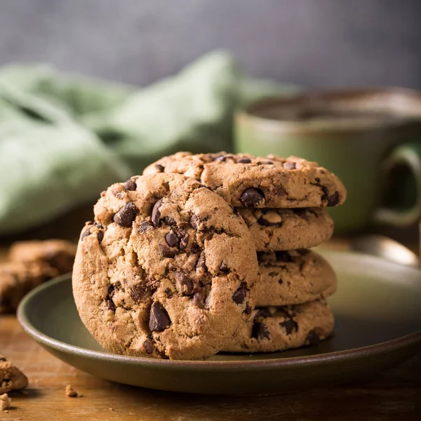 Biscoitos de chocolate — Fotografia de Stock