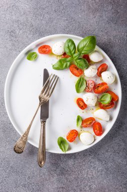 Nefis caprese salatası.