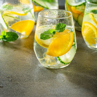 Yaz sağlıklı kokteyller