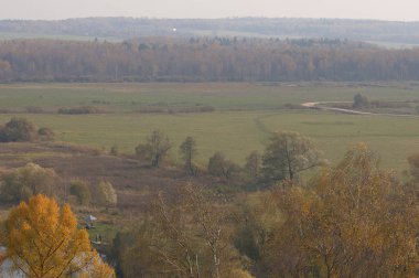 Tepenin üst görünümden