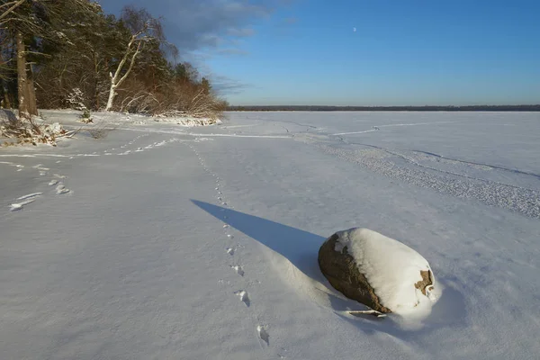 Bela vista de inverno — Fotografia de Stock