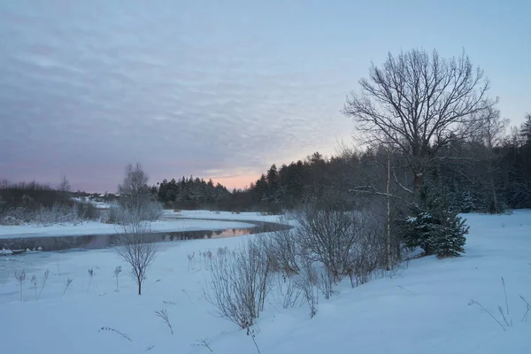 Río Daugava en invierno —  Fotos de Stock