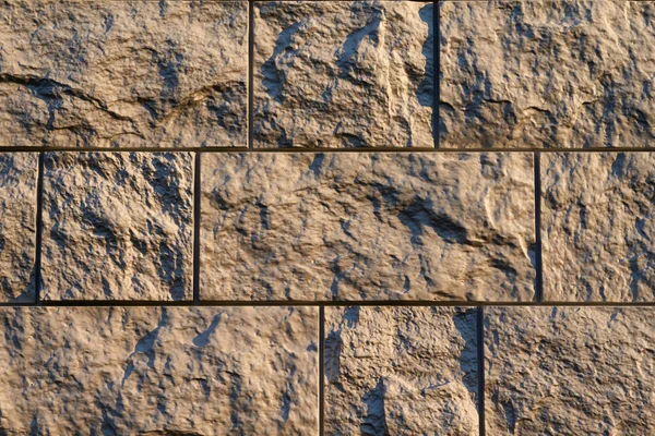 Finitura artificiale in pietra — Foto Stock