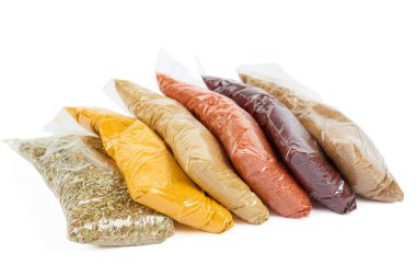 Türk baharat paket içinde