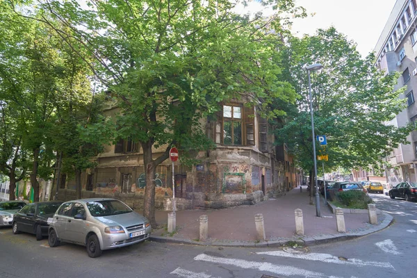 デザイアー Jevremova 通りの古い家 — ストック写真