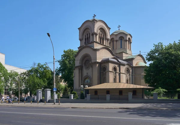 Iglesia de San Alejandro Nevski en Belgrado — Foto de Stock