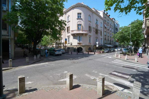 Belgrade Servië Mei 2018 Prachtig Oud Huis Gospodar Jevremova Street — Stockfoto