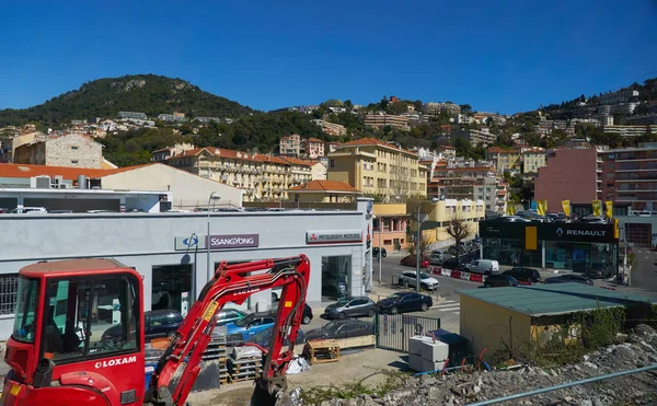 Rue du Dr Ciais street in Nice — 스톡 사진