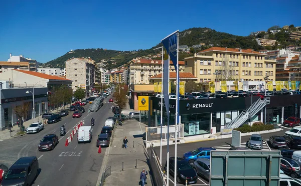 Boulevard de l'Armee des Alpes in Nicee — 스톡 사진