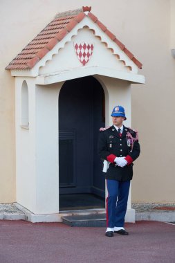 Monako 'daki saray muhafızları.