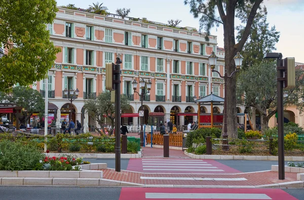 Avenue de la Porte Neuve в Монако — стоковое фото