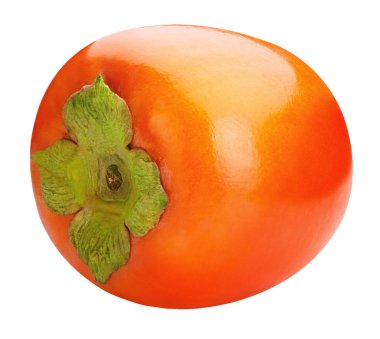 Hurma beyaz arkaplanda izole edildi