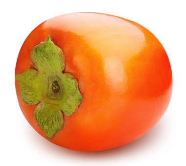 Hurma beyaz arkaplanda izole edildi