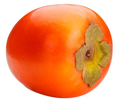 Hurma beyaz arkaplanda izole edildi