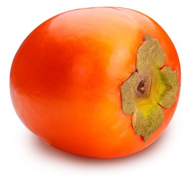 Hurma beyaz arkaplanda izole edildi