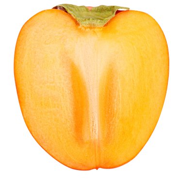 Trabzon hurması dilim ikiye ayırmak