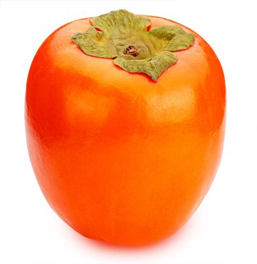 Hurma beyaz arkaplanda izole edildi