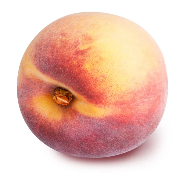 51/5000peach izolované na bílém pozadí — Stock fotografie