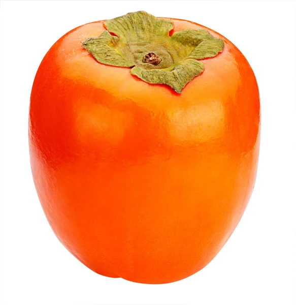 Persimmon isolerad på vit bakgrund — Stockfoto