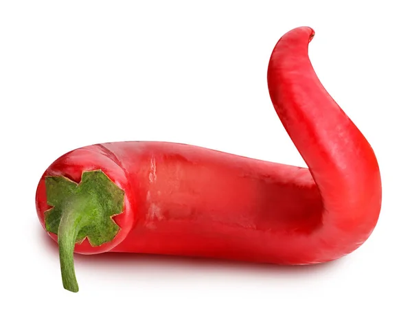 Μία κόκκινη καυτερή πιπεριά — 图库照片