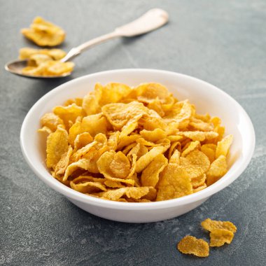 Bir kasede Cornflake tahıllar