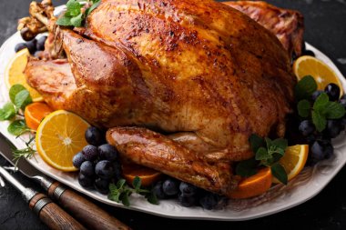 Bayram kutlama Türkiye Şükran günü için kavrulmuş.