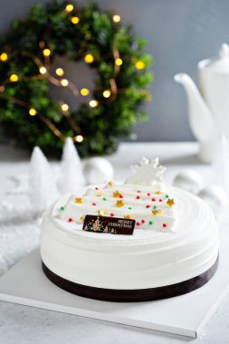 Beyaz Christmas cake