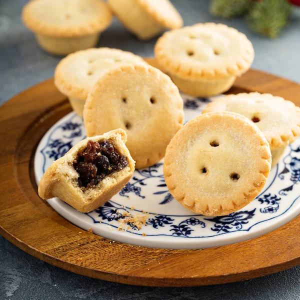 Mince Pies para o Natal — Fotografia de Stock