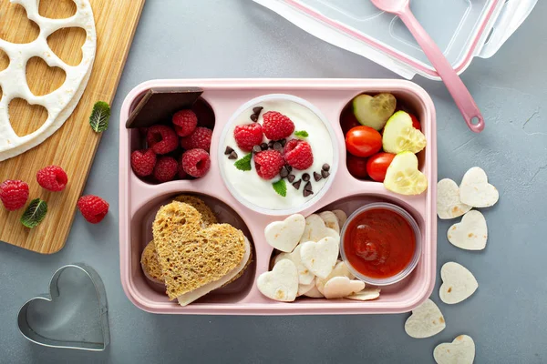 Valentijnsdag lunch — Stockfoto
