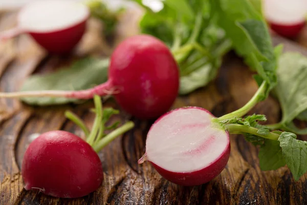 Cooking with radishes — Stock Photo, Image