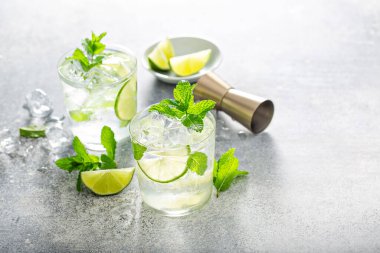 Yaz mojito kokteylini tazeliyorum.